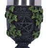 Aged Pentagram Goblet 19.5cm Witchcraft & Wiccan Gifts Under £100