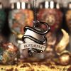 Harry Potter Slytherin Crest (Silver) Hanging Ornament 6.3cm Fantasy Gifts Under £100