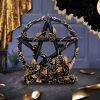Floral Pentagram 16.5cm Witchcraft & Wiccan New Arrivals