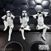 Three Wise Sitting Stormtroopers 11cm Sci-Fi Demnächst verfügbar