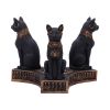 Bastet's Honour Crystal Ball Holder 12.7cm Cats Crystal Ball and Holder