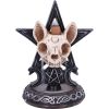 Familiar Worship Backflow Incense Burner 15.3cm Animal Skulls Tierische Schädel