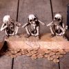 Three Wise Skellingtons 9.5cm Skeletons Gifts Under £100
