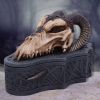 Dragon Skull Box (Monte Moore) 17.7cm Dragons Gifts Under £100