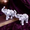 Henna Harmony (Set of 2) 9.5cm Elephants Elefanten