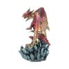 Ruby Oracle 18.5cm Dragons Snowglobes