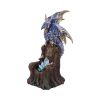 Sapphire Throne Protector 26cm Dragons Statues Medium (15cm to 30cm)