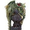 Guardian of the Tower (Green) 17.7cm Dragons Drachenfiguren