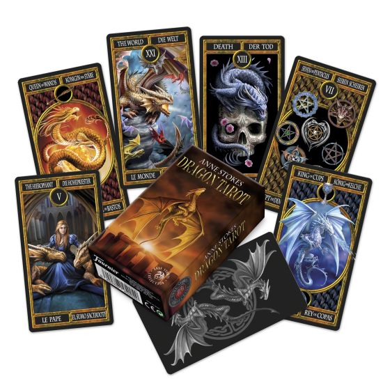 Anne Stokes Dragon Tarot Cards Dragons Stock Arrivals