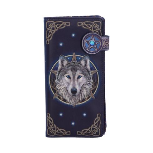 Wild One Embossed Purse (LP) 18.5cm Wolves Stock Arrivals