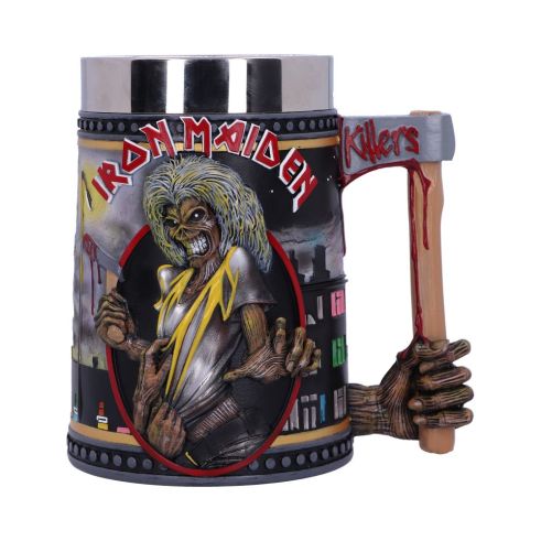 Iron Maiden Killers Tankard 15.5cm Band Licenses Licensed Rock Bands