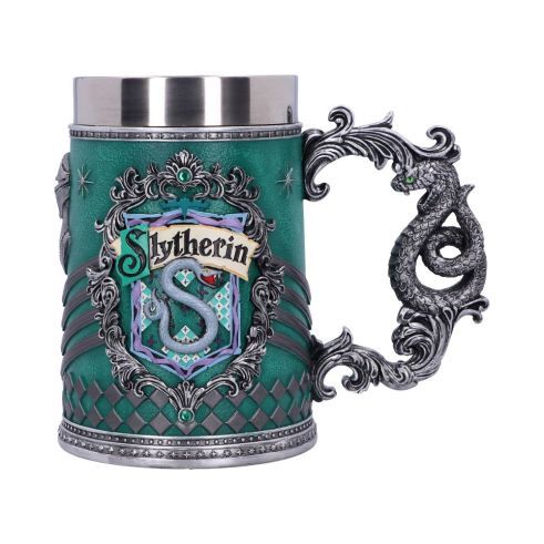 Harry Potter Slytherin Collectible Tankard 15.5cm Fantasy Wieder auf Lager