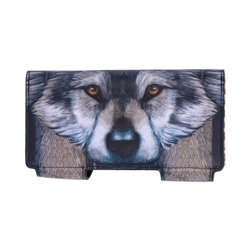 Guardian Wolf Embossed Purse 18.5cm Wolves Summer Sale 2024