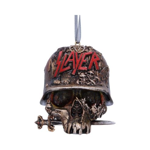 Slayer Skull Hanging Ornament 8cm Band Licenses Gifts Under £100
