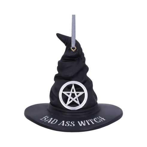 Bad Ass Witch Hanging Ornament 9cm Witchcraft & Wiccan RRP Under 10