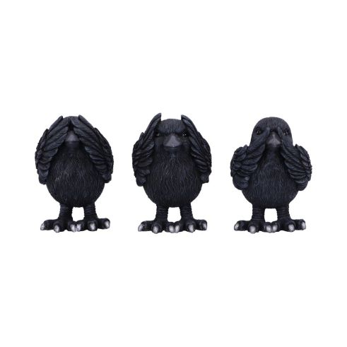 Three Wise Ravens 8.7cm Ravens Gifts Under £100