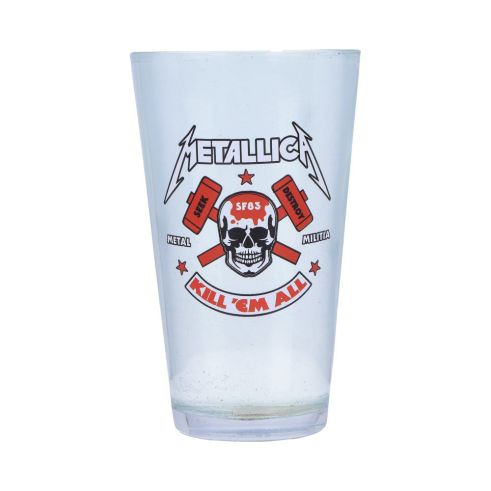 Metallica Glassware - Kill Em All Band Licenses Gifts Under £100