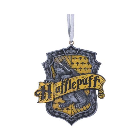 Harry Potter Hufflepuff Crest Hanging Ornament 8cm Fantasy Licensed Film