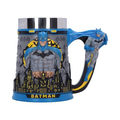 Batman The Caped Crusader Tankard 15.5cm Comic Characters Gifts Under £100