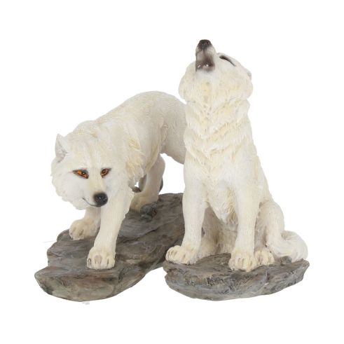 Before the Chase (Set of 2) 9.8cm Wolves Gifts Under £100