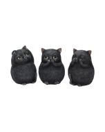 Three Wise Fat Cats 8.5cm Cats Gifts Under £100