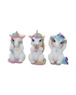 Three Wise Cutiecorns 9.5cm Unicorns Gifts Under £100