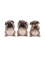 Three Wise Pugs 8.5cm Dogs Stock Arrivals