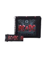 ACDC Black Ice Wallet Band Licenses Wallets