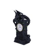 Duelling Dragons Clock (26cm) Dragons Gotik