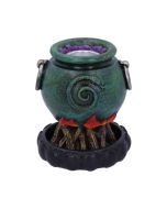 Emerald Cauldron Backflow Incense Burner 7.3cm Witchcraft & Wiccan Sale Additions